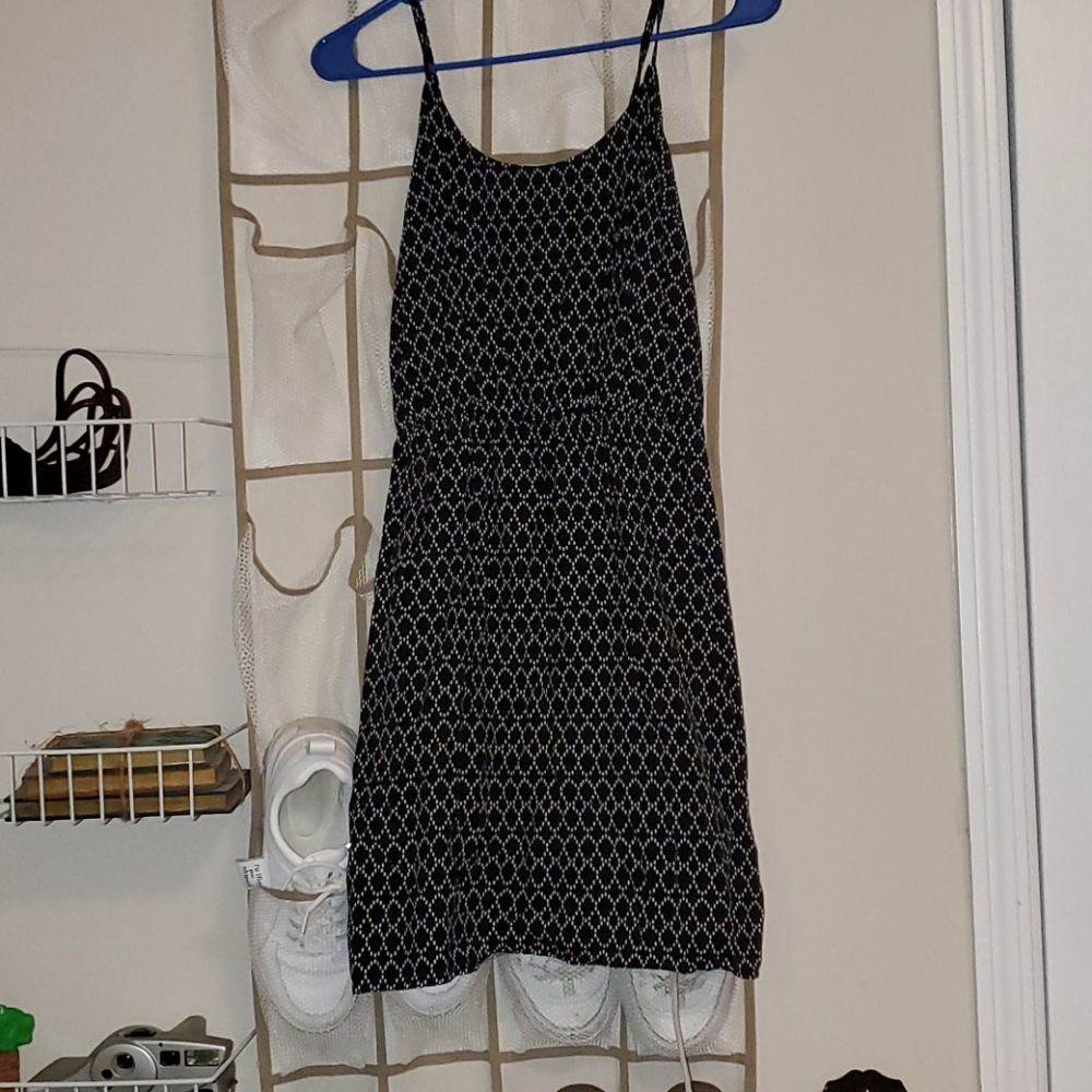 Mini black dress